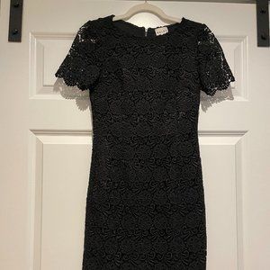 Reiss Black Lace Dress